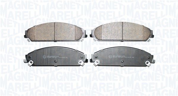 MAGNETI MARELLI 363916061412 Brake pad set, disc brake