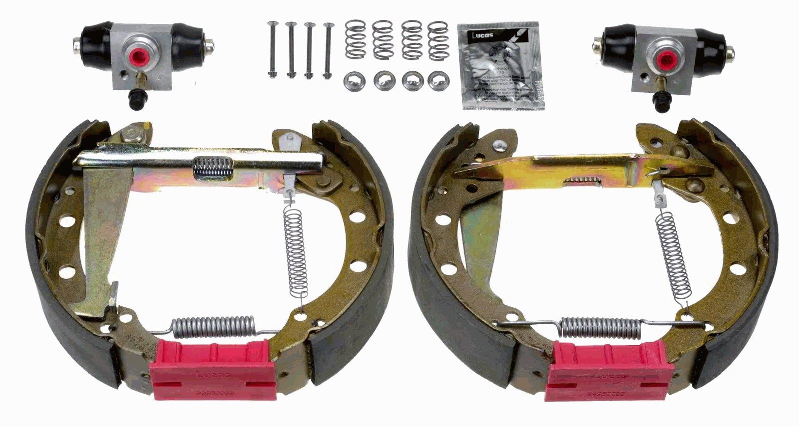 TRW GSK1512 Brake shoe set