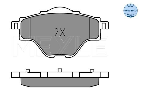 Brake Pad Set, disc brake-1