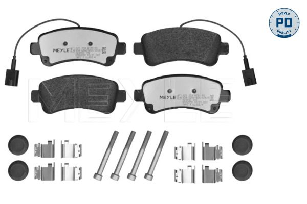 MEYLE 025 259 8721/PD Brake pad set, disc brake