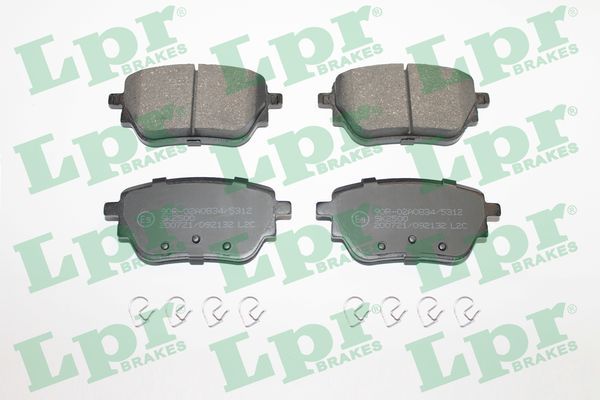 LPR 05P2132 Brake pad set, disc brake