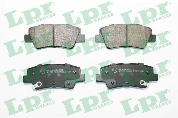 LPR 05P2181 Brake pad set, disc brake