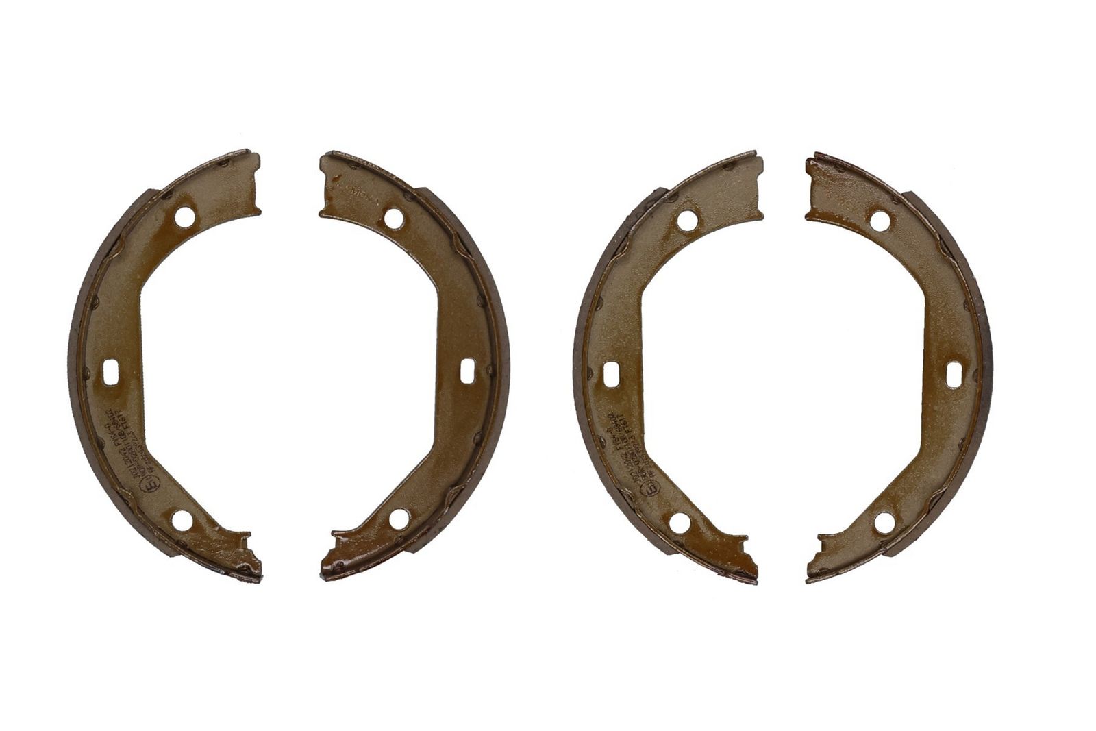 KAMOKA JQ212042 Brake shoe set, parking brake