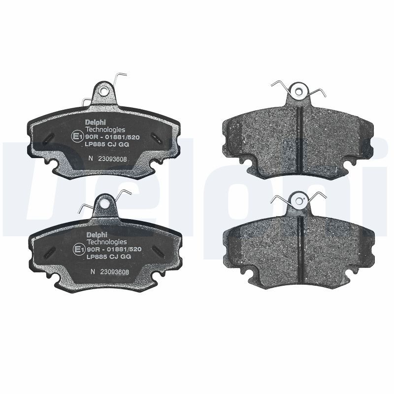 Brake Pad Set, disc brake-1