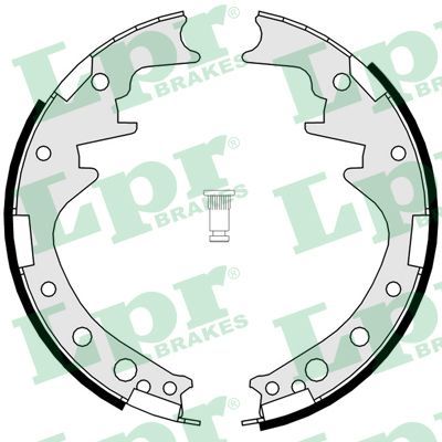 LPR 05150 Brake shoe set