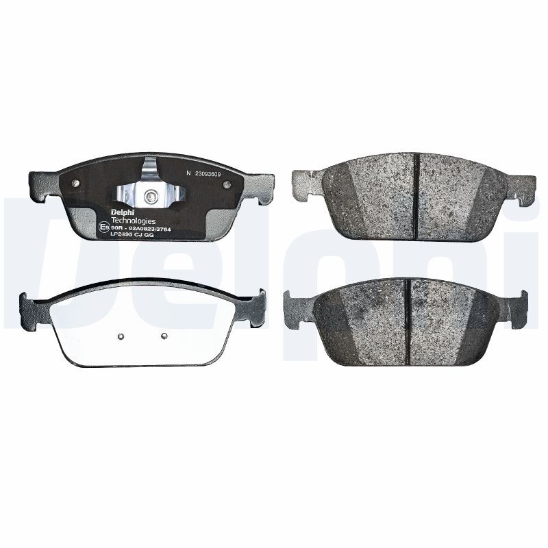 DELPHI LP2495 Brake pad set, disc brake