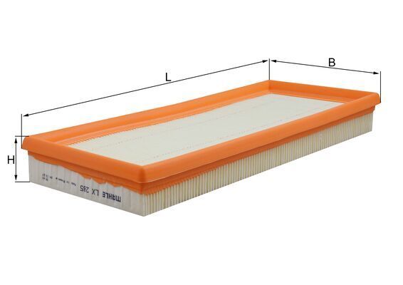 KNECHT LX 285 Air filter