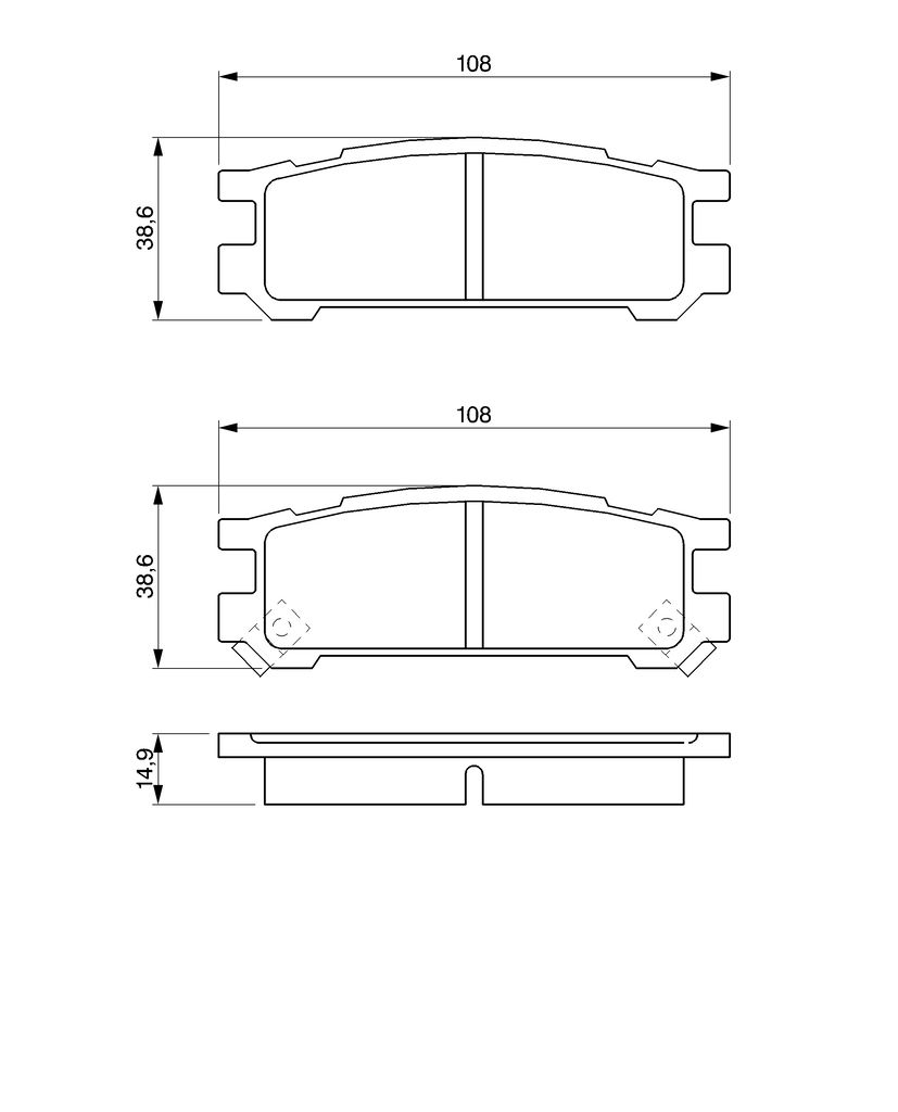 Brake Pad Set, disc brake-4