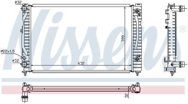 Radiator, engine cooling-5