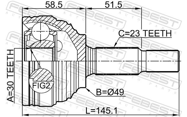 Joint Kit, drive shaft-1