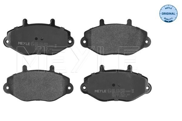 MEYLE 025 214 6918 Brake pad set, disc brake
