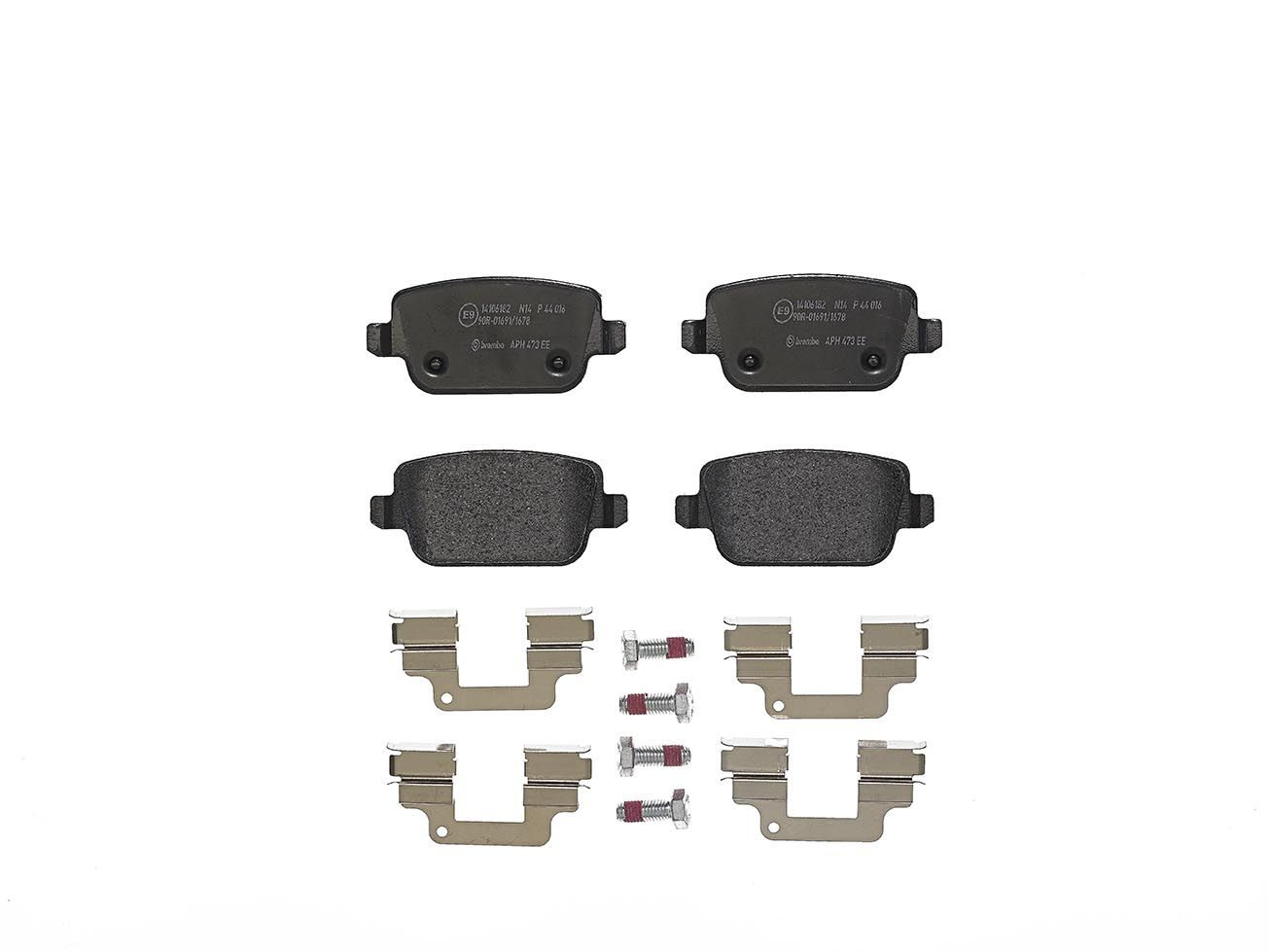 BREMBO P 44 016 Brake pad set, disc brake