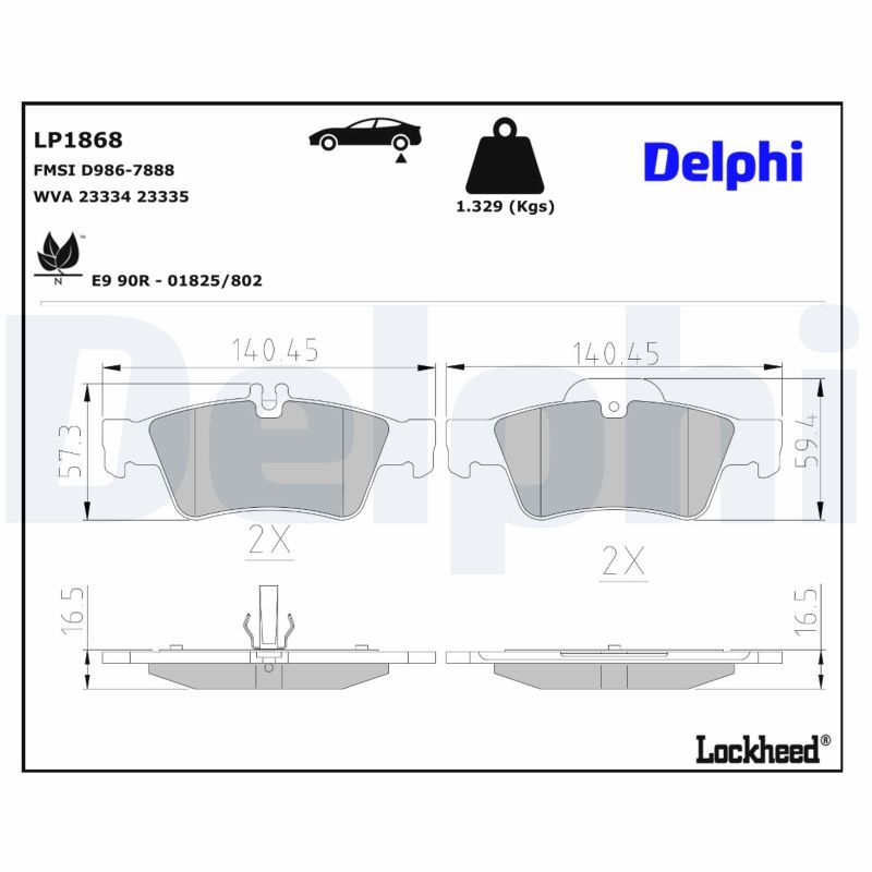 Brake Pad Set, disc brake-2