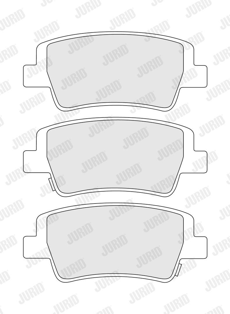 Brake Pad Set, disc brake-5