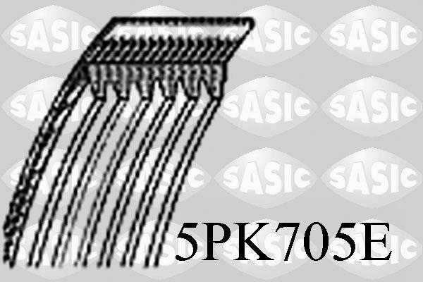 SASIC 5PK705E V-ribbed belt