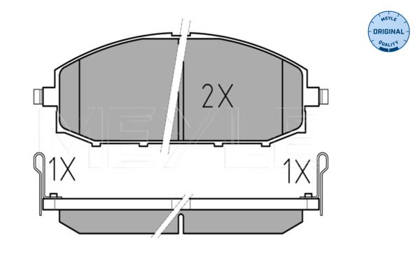stabdžių trinkelių rinkinys, diskinis stabdys-2