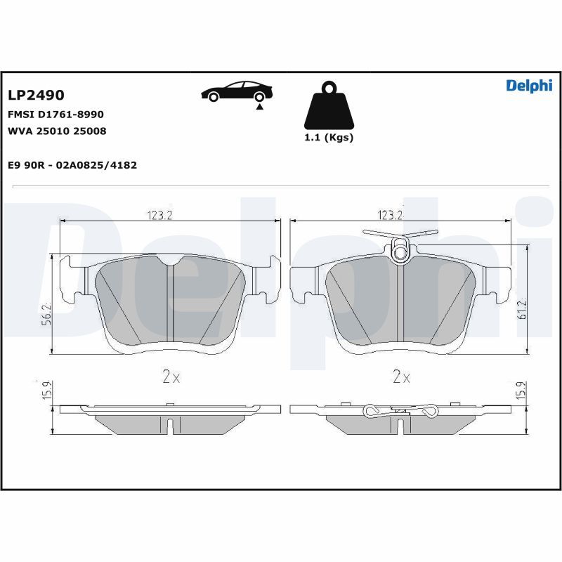 Brake Pad Set, disc brake-4