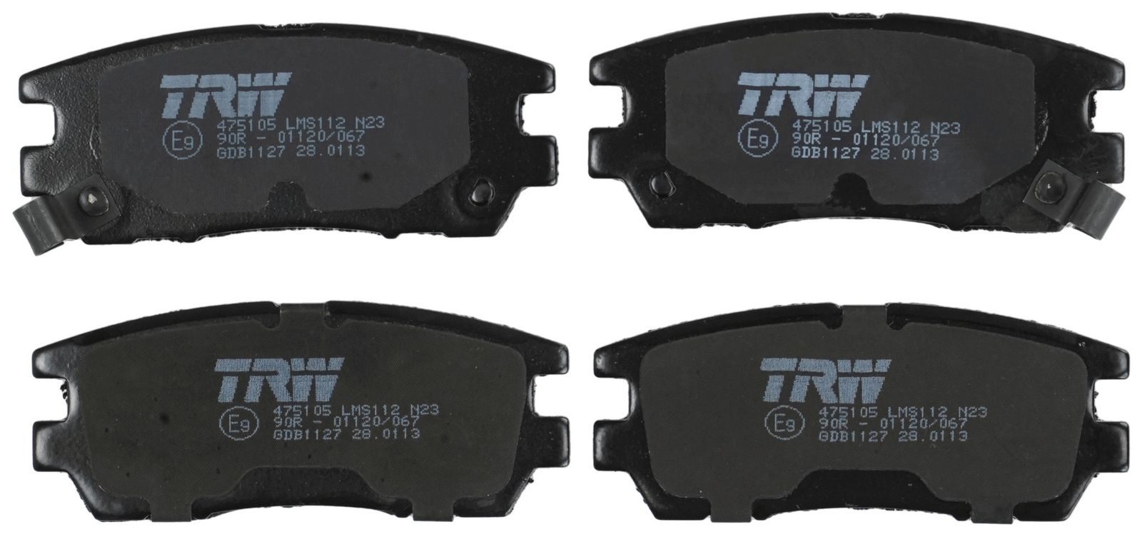 Brake Pad Set, disc brake-1