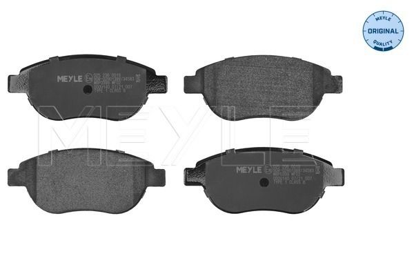 MEYLE 025 236 0019 Brake pad set, disc brake