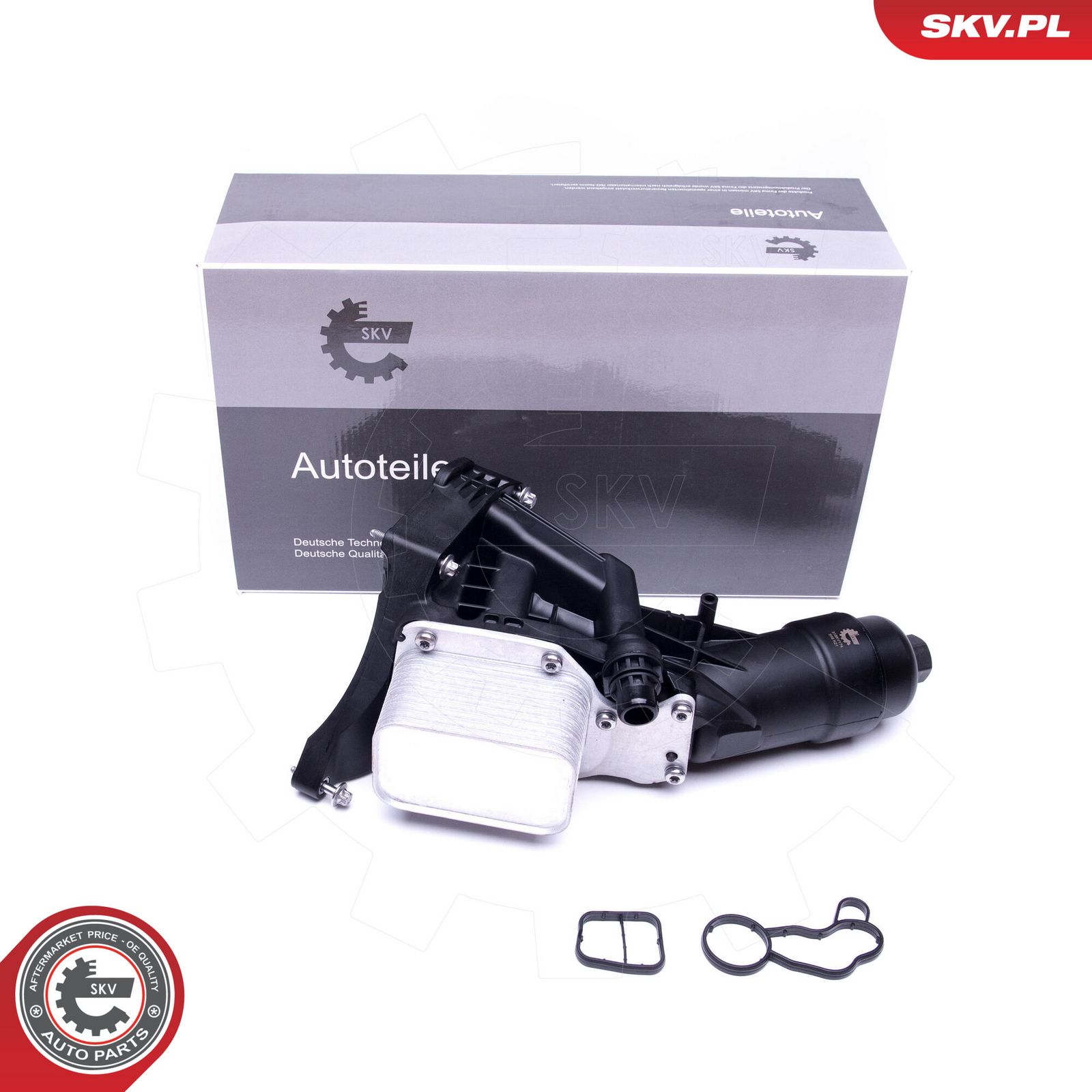 Oil Cooler, engine oil-3