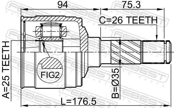 Joint Kit, drive shaft-1