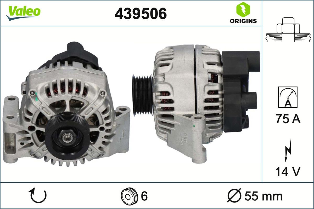 VALEO 439506 Alternator