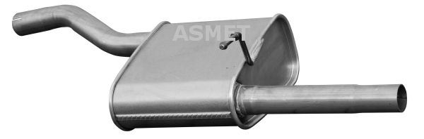 ASMET 07.136 Rear muffler
