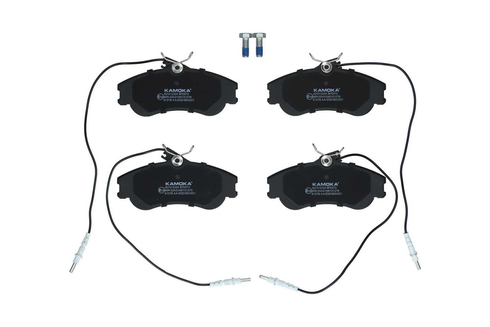KAMOKA JQ1012224 Brake pad set, disc brake