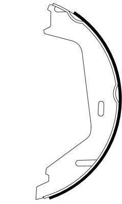 Brake Shoe Set, parking brake-1