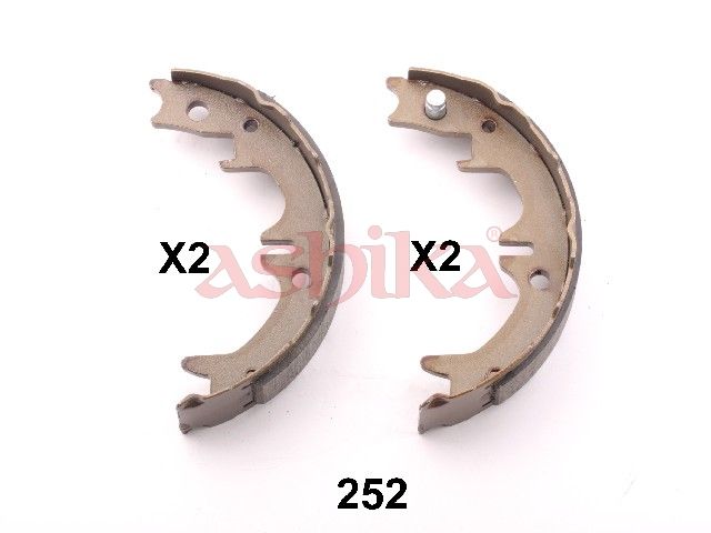 ASHIKA 55-02-252 Brake shoe set