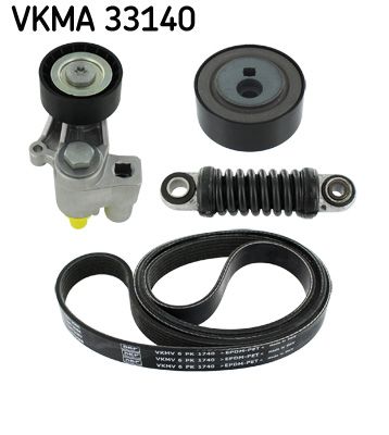 SKF VKMA 33140 V-ribbed belt set