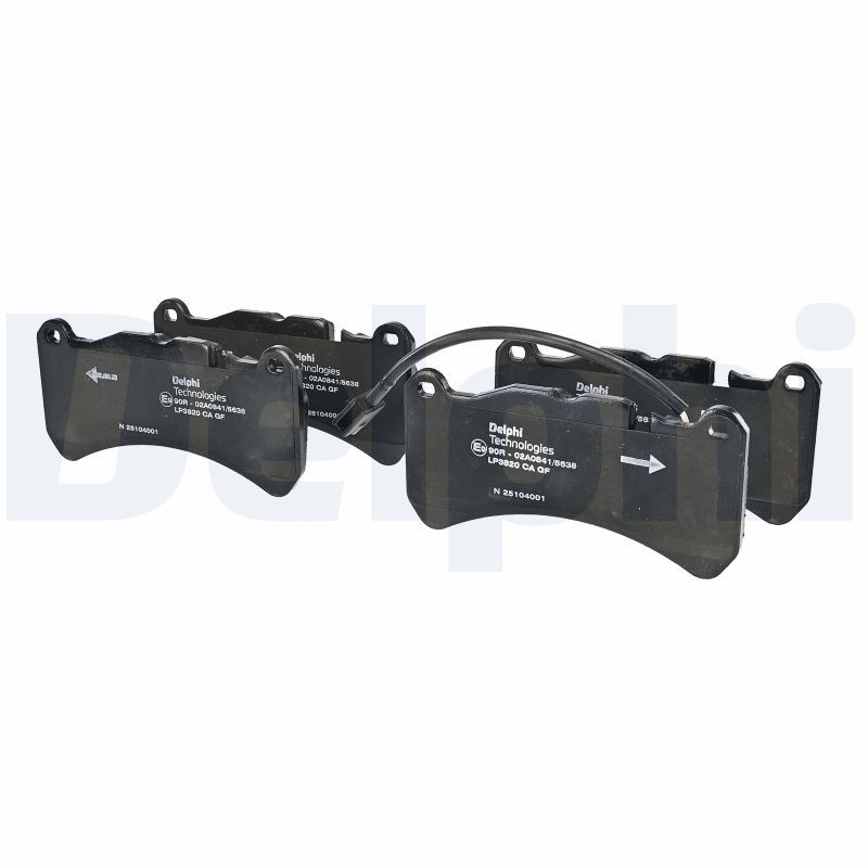 DELPHI LP3820 Brake pad set, disc brake