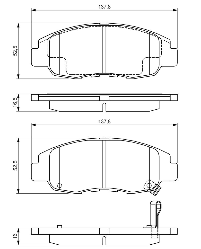Brake Pad Set, disc brake-4