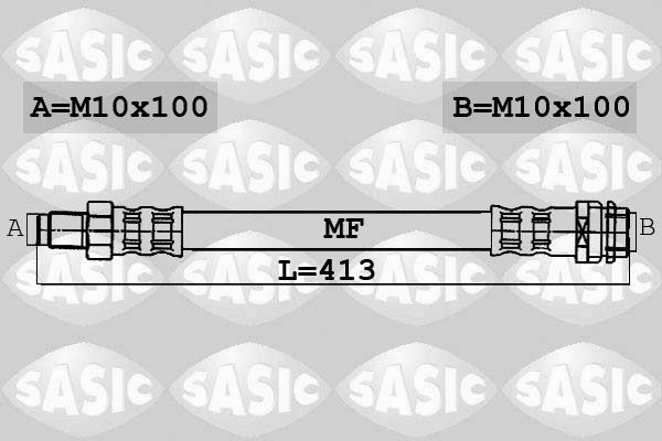 SASIC 6606007 Brake hose
