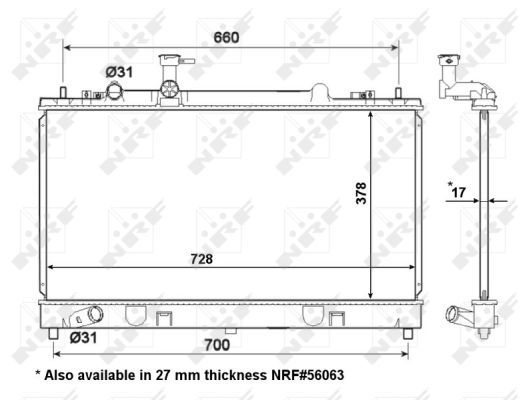 Radiator, engine cooling-6