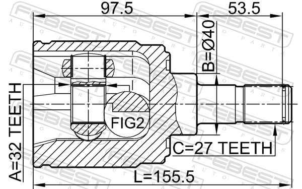 Joint Kit, drive shaft-1