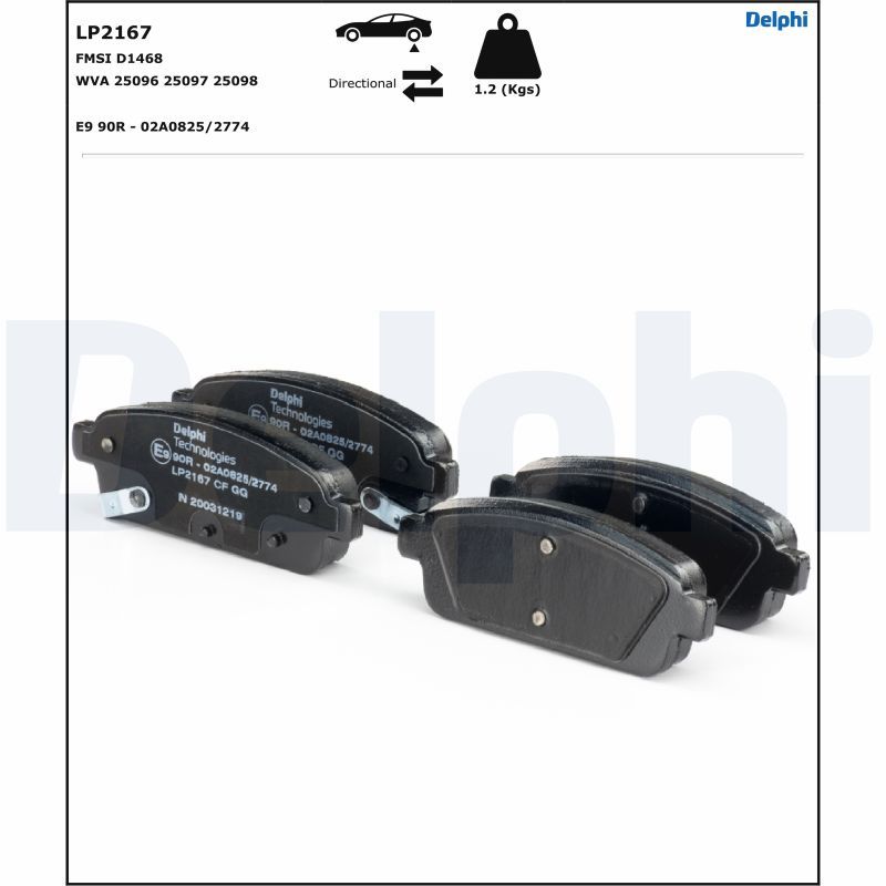 Brake Pad Set, disc brake-3
