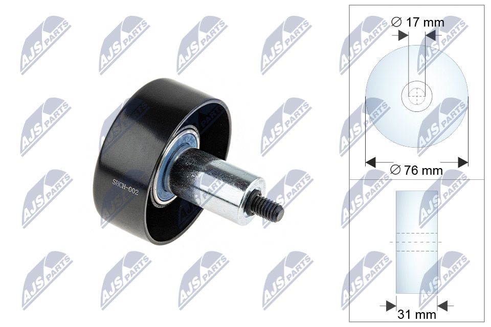 Tensioner Pulley, V-ribbed belt