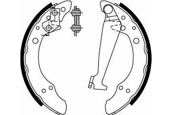 Brake Shoe Set-1