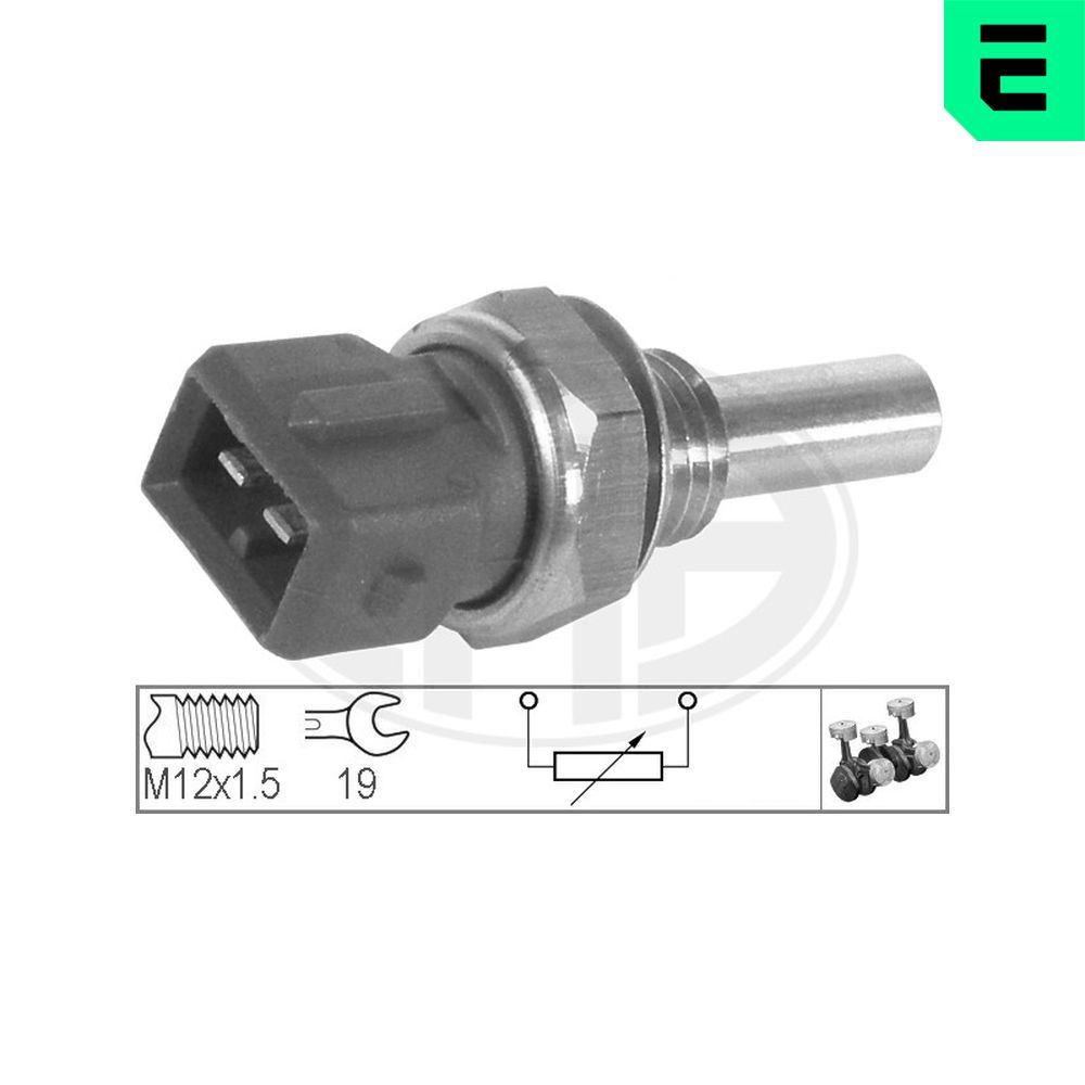 Sensor, coolant temperature