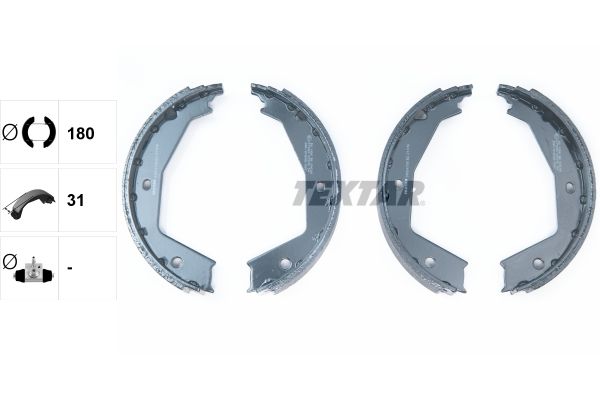 Brake Shoe Set, parking brake