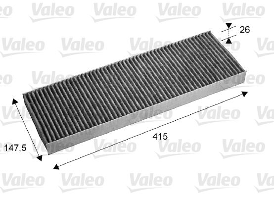 VALEO 715675 Filtras, salono oras