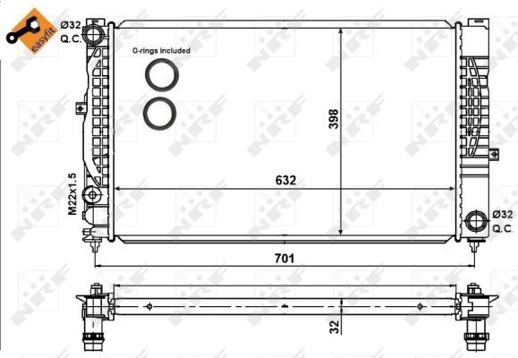 Radiator, engine cooling-5