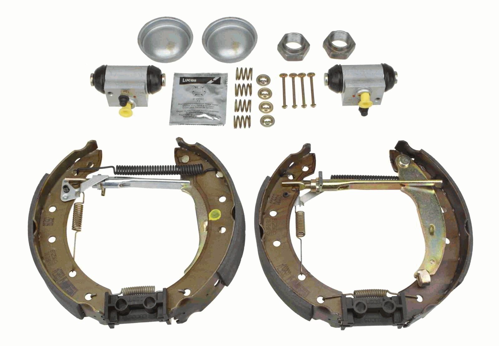 TRW GSK1255 Brake shoe set