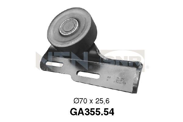SNR GA355.54 Belt tensioner, v-ribbed belt