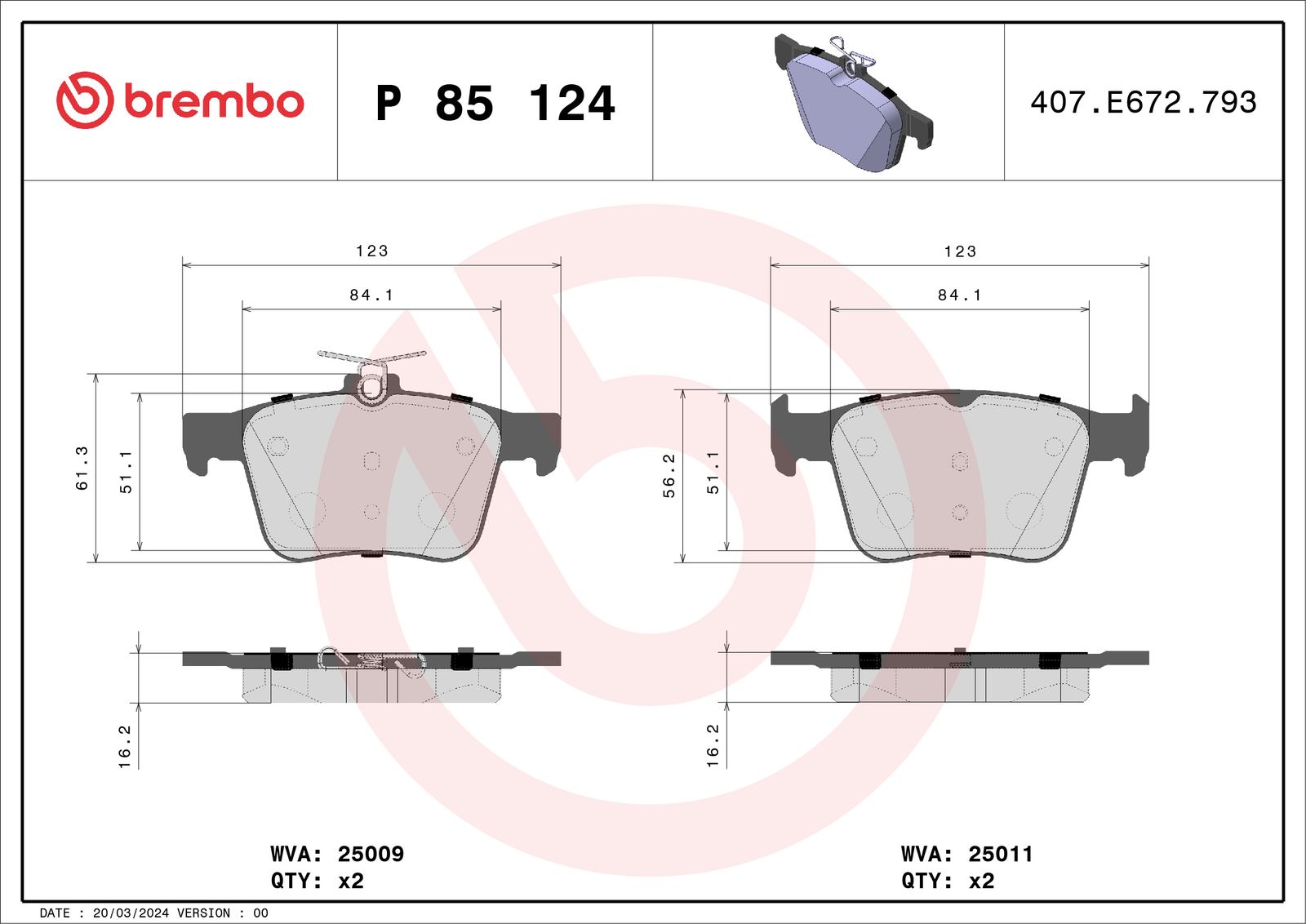 Brake Pad Set, disc brake-3