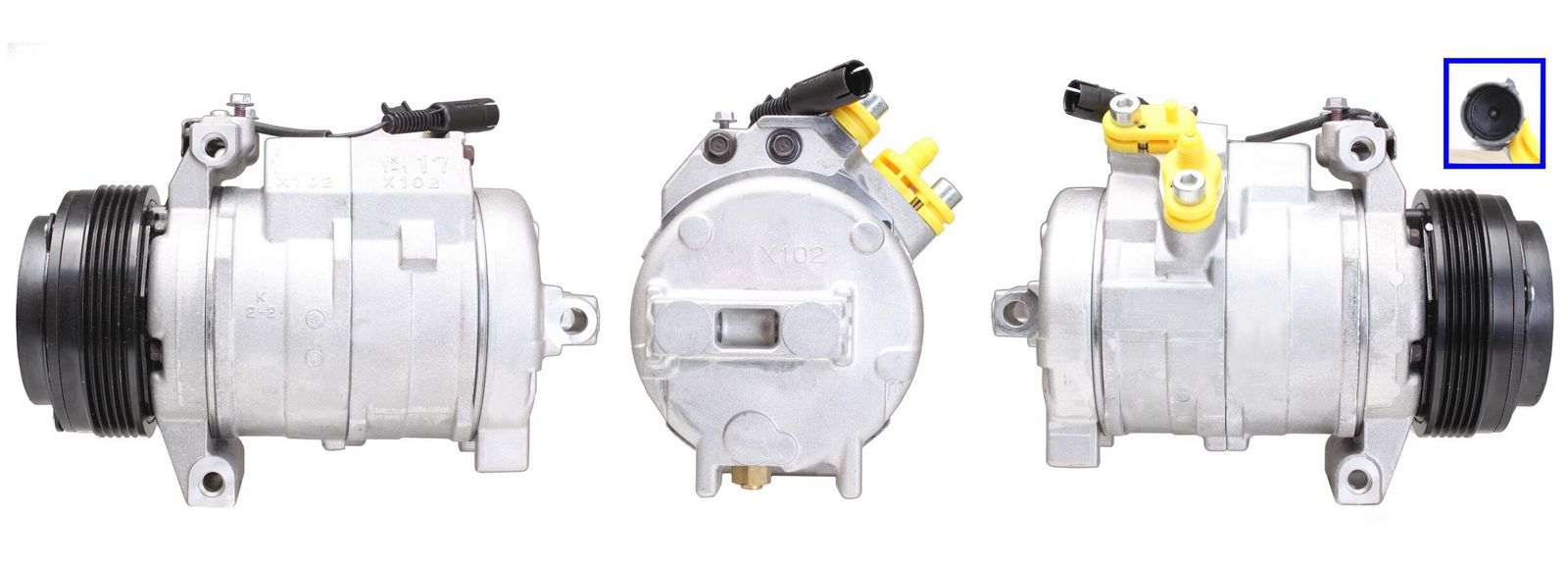 LUCAS ACP364 Compressor, air conditioning