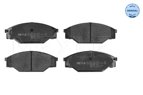 MEYLE 025 211 5815 Brake pad set, disc brake