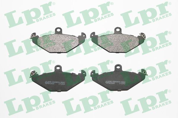 LPR 05P427 Brake pad set, disc brake