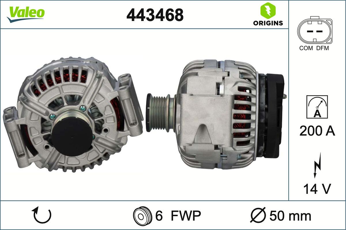 VALEO 443468 Alternator